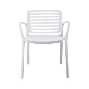 Garden chair Fl7109 Layla white color 55x59x78cm