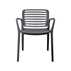Garden chair Fl7109 Layla dark gray color 55x59x78cm