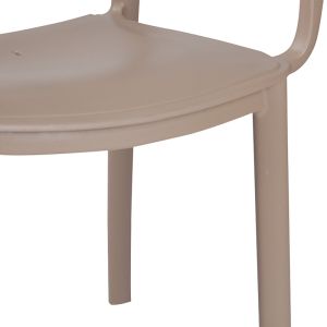 Garden chair Frontline Pp cappuccino color