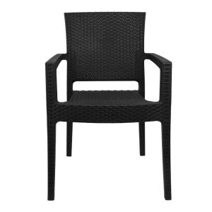 Garden chair Gala charcoal color 58x57x88cm