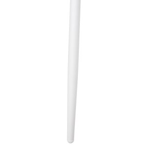 Garden chair Serly aluminum in white - white textile 56x61x74.5hcm Hm6052.01