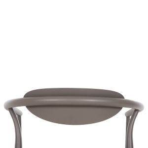 Garden chair Serly aluminum champagne color - textile champagne 56x61x74.5hcm Hm6052.04