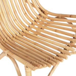 Garden chair made of natural rattan 51x67x96hcm Hm9812,01