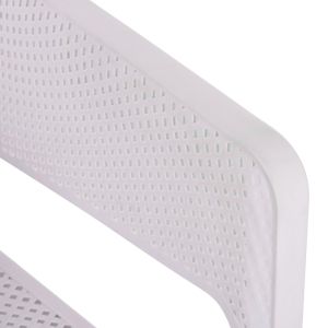 Garden chair polypropylene John Hm6103.01 white 59x58x79.5cm.