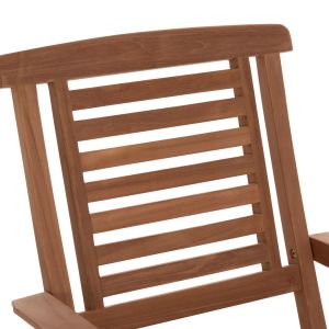 Garden dining set Wonder Hm21290 table and 4 dining chairs, foldable - teak wood