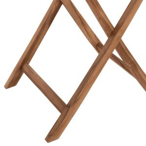 Garden dining set 3 pcs. foldable Kendall ημ11951 solid teak wood in natural color