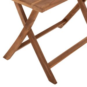 Garden dining set 6pcs Kendall Hm11954 solid teak wood in natural color