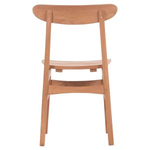 Градински трапезен стол Robbie Hm18115 тиково дърво - естествен цвят 48x51x82всм.