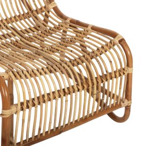 Garden armchair Bronny natural rattan 60x82x92hcm Hm9644,01
