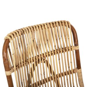 Garden armchair Bronny natural rattan 60x82x92hcm Hm9644,01