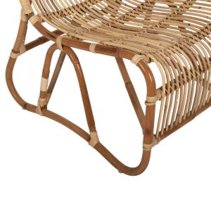 Garden armchair Bronny natural rattan 60x82x92hcm Hm9644,01