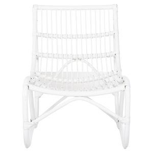 Garden armchair Grinn Hm9815,03 Rattan Rods In White Color 56,5x73,5x79,5hcm