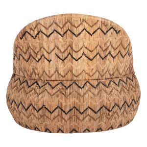 Garden armchair Ladlon Hm5992 made of rattan 97x97x76hcm