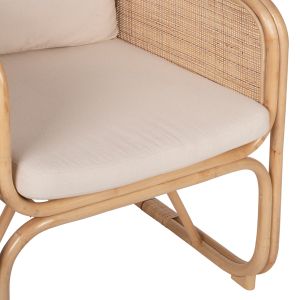 Garden chair Wendy Hm9816 made of rattan 73x72x84hcm