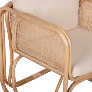 Garden chair Wendy Hm9816 made of rattan 73x72x84hcm