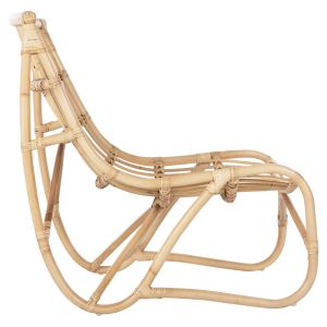 Garden lounge chair Grinn Hm9815.01 made of rattan in natural color 60x85x93cm