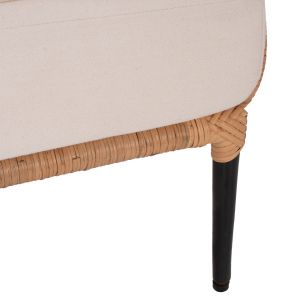 Natural rattan garden armchair Circle Fb99341