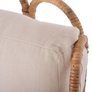 Natural rattan garden armchair Circle Fb99341