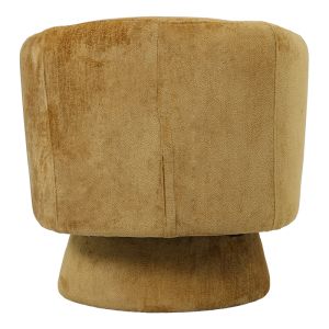 Дамаска за въртящо се кресло Kreslo в кафяв цвят 78x81x77см