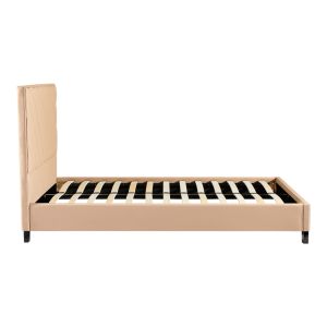 Double bed Franky high-class artificial leather Pu 160x200cm