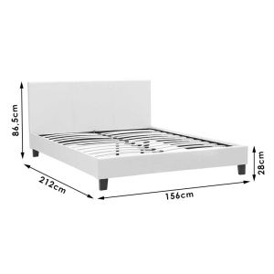 Double bed Nevil 150x200cm