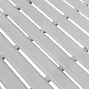 Bunk metal bunk bed in white color 90x190 Hm328.02