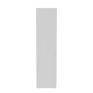 Double-wing wardrobe Aparador I with mirror in white 240x60x240cm