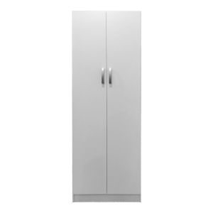 Lego double-door wardrobe in white color 60x42x180cm