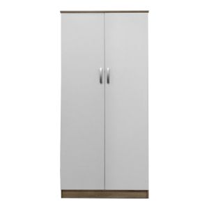 Lego double-door wardrobe in Sonoma-white color 80x42x180cm