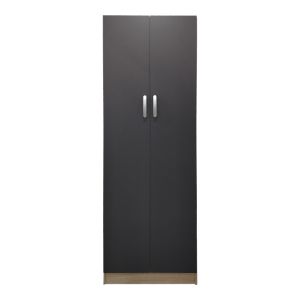 Lego double-door wardrobe in Sonoma-dark gray 60x42x180cm