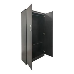 Lego double-door wardrobe in wenge color 80x42x180cm