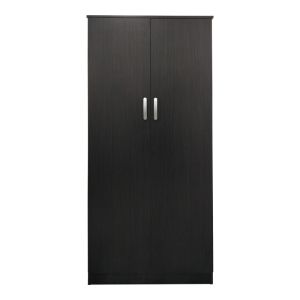Lego double-door wardrobe in wenge color 80x42x180cm
