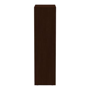 Double-door corridor wardrobe with mirror, wenge color, 120x60x220cm