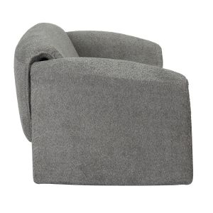 Two-seater sofa Trek Laforge Hm9680,01 gray textile damask-boucle 160x80x63hcm