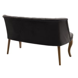 Двуместно канапе Loreta плюшено 123x65x73cm