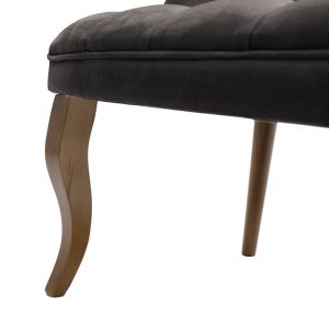 Двуместно канапе Loreta плюшено 123x65x73cm
