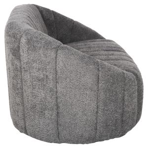 Two-seater sofa Moby Hm9595,01 gray boucle 148x83x66hcm