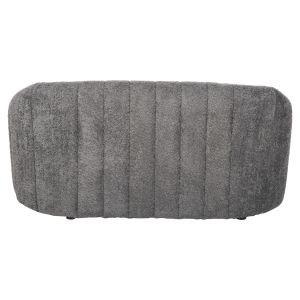 Two-seater sofa Moby Hm9595,01 gray boucle 148x83x66hcm