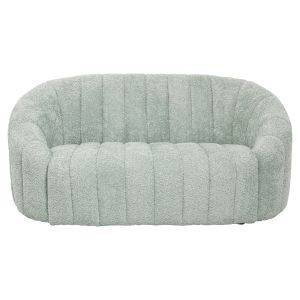 Two-seater sofa Moby Hm9595,05 boucle pistachio color 148x83x66hcm