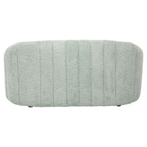 Two-seater sofa Moby Hm9595,05 boucle pistachio color 148x83x66hcm