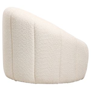 Two-seater sofa Moby Hm9595,06 boucle ecru color 148x83x66hcm