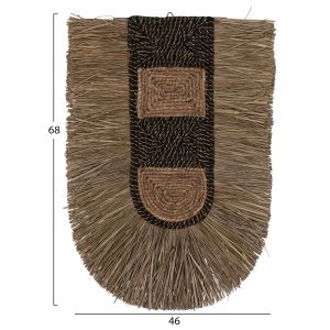Wall decor in natural and black Hm7793