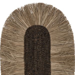 Wall decor oval in natural color Hm7795