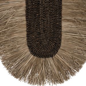 Wall decor oval in natural color Hm7795