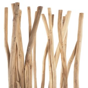 Decorative screen Naturally branches solid teak wood ημ9371 60x20x180h