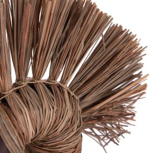 Decorative vase Alica2 Hm4671.07 terracotta in chocolate and grass - 44x18x50cm.