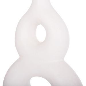 Decorative vase Fiorin Hm4666.02s terracotta in white - 21x7.5x31hcm.