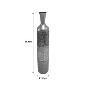 Decorative vase Lalyne Inart metal colored D15.9x86.4cm