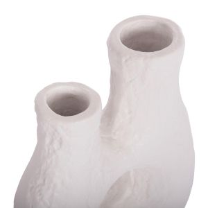 Декоративна ваза Namentis Hm4665.02l теракота в бял цвят - 27x13.5x37всм.