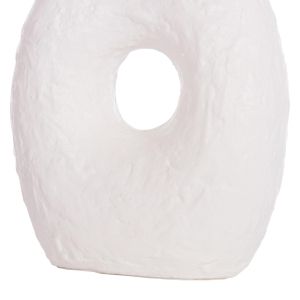 Декоративна ваза Namentis Hm4665.02l теракота в бял цвят - 27x13.5x37всм.